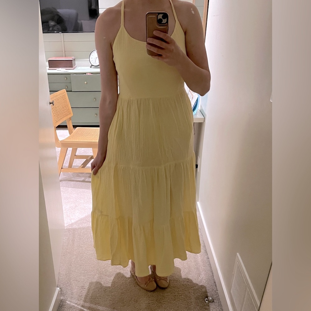 Lush Yellow Maxi Dress